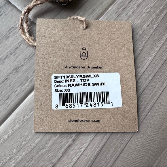 Stone Fox Swim Rawhide Swirl Bikini - Picture 6 of 7